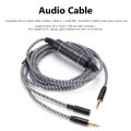 260cm Chat Link Audio Adapter Cable with in-line Isolator for Elgato HD60 S+ HD60 Pro Capture Card Replacement Line for NS PS5. 