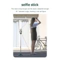 Bluetooth Wireless Selfie Stick Foldable Mini Tripod Extendable Monopod with Light Remote Shutter For IOS Android Cell Phone. 