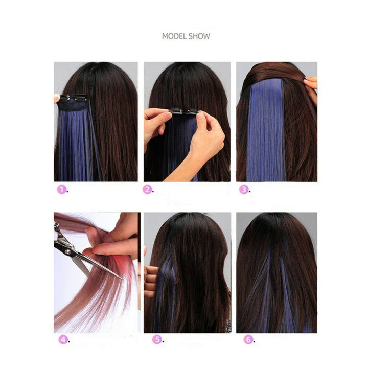 60cm%20Hair%20Extension%20Clip%20In%20Hairpiece%20Long%20Straight%20Hanging%20Ear%20Wig%20Clip%20Synthetic%20Hair%20Extensions%20Accessories%20Hairpiece%20Hairpin%20-%20Image%205