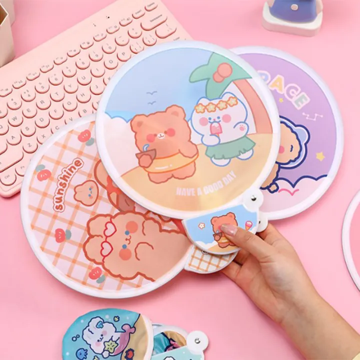 Collapsible%20Fan%20Creative%20Summer%20Small%20Fresh%20Cute%20Cartoon%20Portable%20Cool%20Fan%20Hand%20Fan%20Round%20Pocket%20Fan%20New%20Cherry%20Super%20Store%20-%20Image%204