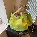 Embroidered Tote Bag Portable Fashion Shoulder Bag Large Capacity Canvas Storage Bag for Casual Grocery Shopping Book Carrying Women Accessory Pouch. 