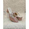 Fashion Box Balance Heel Women's Footwear Stylish Design Comfortable Heels for Ladies. 