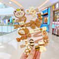 New 1Set 14pcs Girls Korean Style Cute Fruit Floral Barrettes Baby Hair Clip Hairpins Headband For Children Kids Hair Accessories.