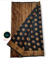 Kanchi Katan Premium Quality Soft Silk Saree - Classic Handwoven Sari - Traditional Attire - Comfortable and Stylish. 