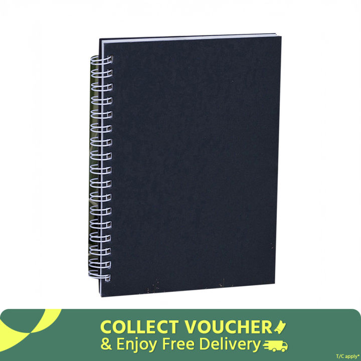 Executive Series Black Spiral Compress Notebook | Daraz.com.bd