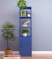 Modern MDF Home Office Bookcase Display Stan  librero Storage Book Shelf With Single Doors by Nice Furniture. 