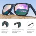 MAXJULI Polarized Sunglasses for Men and Women,UV Protection Rectangular Sun Glasses 8806.