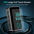 SL Tire Inflator Portable Air Compressor 16L/min 150 PSI Air Pump With Touch Screen/Gauge/Light For Bike Ball.