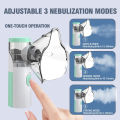 Mesh Nebulizer Portable Machine for Adults & Kids – Quiet Handheld Inhaler with Dual Mist Mode, 2 Masks & Mouthpiece for Asthma, Cold, Cough & Respiratory Care. 