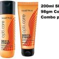 Matrix Opti Care Smooth Straight Professional Conditioner(98 gm)  Ultra Smoothing Shampoo(200 ml). 