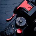 【YIYANGMAOYI111】Thumb Thumb Grip Hot Shoe Cover Shutter Release Button Mount For Fujifilm X-T10 X-T20 X-T30 XT1 XT2 XT3 FUJI. 