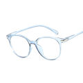 【Hey my home】Vintage Cat Eye Oval Glasses Women Transparent Lens Frame Ladies Optical Eyeglasses Uni Gift.