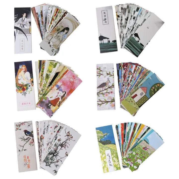 30pcs%20Different%20European%20Scenes%20Vintage%20Planet%20Flowers%20Birds%20Bookmarks%20Set%20Paper%20Page%20Notes%20Label%20Message%20Card%20Book%20Marker%20-%20Image%203