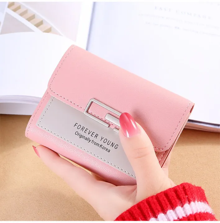 Korean%20Fashion%20Ladies%20Mini%20Wallet%20%20clutch%20purse%20For%20Women%20Card%20Holder%20Short%20PU%20Leather%20Bags%20-%20Image%202