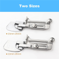 Adjustable Width Rolled Hemmer Foot Sewing Machine Rolled Hem Attachment Hemming Tool (15-25mm). 