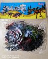 Plastic Realistic Bugs, Spider Bat Cockroach Insect Toys for Halloween Party (3+ age). 
