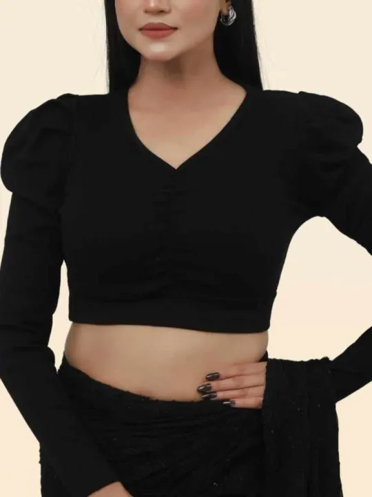 Cotton%20Crop%20Tops%20Short%20Body%20&%20Long%20Sleeve%20Blouse%20Best%20Qualityfull%20Good%20Stitching%20For%20Women%20-%20Image%206