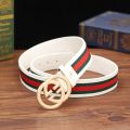 Social Smart Guy Youth Network Red Belt Men's Leather Belt Social Female StudentsGLettered Casual Woven Belt Tide. 