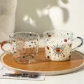 Creative Cartoon Flower Coffee Mug Home Office Glass Water  Cup Handgrip Milk Breakfast Drinkware Cup DROPSHIPPING. 