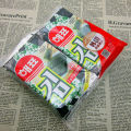 Korean hot imported food Haipai seaweed low-salt ready-to-eat grilled seaweed original squid 16g in a box of 40 packs. 