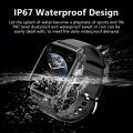 Aolon GTS Smart Watch 1.83-Inch HD Bluetooth Call Sport Fitness Tracker Heart Rate IP68 Waterproof Smartwatch For Men Women. 