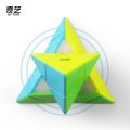 QiYi Pyramid 3x3 Magic Cube Professional Cubos magicos Kid Toys High Speed Cube Puzzle Toy.
