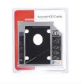 Universal SSD HDD Caddy 12.7mm Aluminum 2nd Hard Disk Drive Caddy Case, Support All Brand Laptop. 
