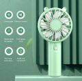 k-1 portable small fan Portable Usb Rechargeable Handheld Fan with Strong Airflow Low Noise 3 Speed Settings Battery Operated Pocket Fan for Travel Office Outdoor Use Travel Handheld Fan. 