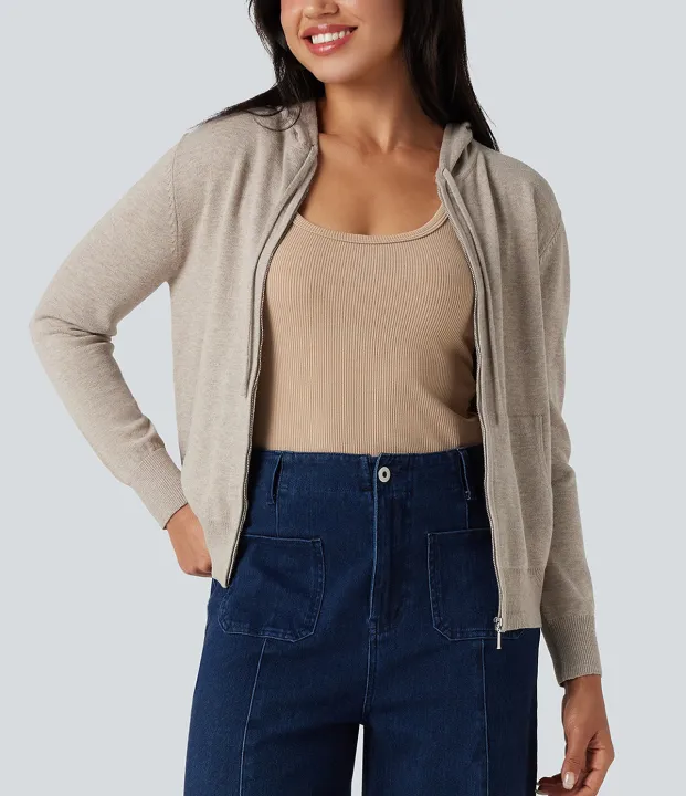 Womens%20Soft%20Knit%20Zip-Up%20Full%20Sleeve%20Sweater%20Hoodie%20with%20Pockets%20From%20Levin%20-%20Image%204