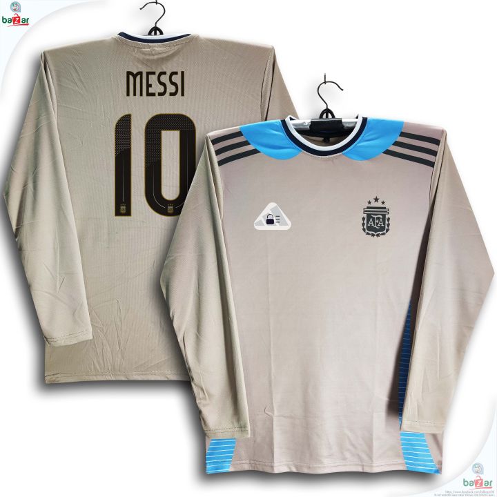 Argentina Full Sleeve Training For Men - Messi 10 Training Jersey - Argentina Jersey 2025-2026
