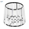 2Pcs Crystal Lampshade Chandelier Ceiling Fixture Lamp Shade Black. 