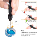 Vise Hand Drill Set with 0.5-3.0mm Micro Twist Drill Bits for Electronic Assembling, Model Making.