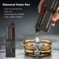 Diamond Tester Pen High Accuracy Diamond Selector Detector Gemstone Jewelry Testing Tool with Case for Novice Expert. 