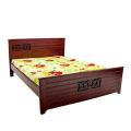 Canadian Oak Veneer Wood Bed - Lacquer Polish. 