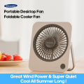 New Portable Desktop Fan Ultra-Thin Powerful Silent Air Circulator Fan Mini USB Ventilator Fan for Office Home Bedroom Dormitory. 