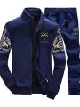 BLUE Stylish Jacket with pant For Man - Jacket For Men - Winter Collection For Men - Jacket For Men - Winter Collection For Men - Jacket. 
