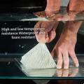 Strong Anti Leakage Waterproof Tape 10M Aluminum Foil Patch Tape Crack Adhesive Repair Seal Sealant Butyl Sealing Tape Stop Leak.