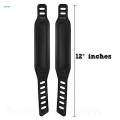 2x Exercise Bike Pedal Straps Replacement Footrest Equipment Heavy Duty Long Accessories Fix Bands Tape for Indoor Gym Cycle Cycling. 