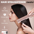 Ubeator -Tourmaline Ceramic Heating Hair Straighteners Flat Iron Plate Styler for Salon Household 538. 