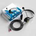 Computer operator headset student online class listening training high-quality wired headset JTY-900DM/JTY440/SY490MV. 