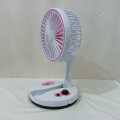 Yichen Multifunctional Folding Rechargeable Fan with LED Lighting China Rechargeable Folding Fan and Folding Fan with LED Light price. 