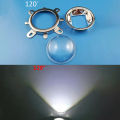 3PCS/set LED Lens Glass Reflector Collimator Fixed Bracket COB High Power Chip SEVICH.