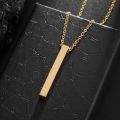 High Quality Men Fashion Jewellery Stainless Steel Round Chain Necklaces.