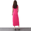 Summer New Women's Modal Stretch Thin Looking Extra Large plus Size Sleeveless Mop Dress Mop Dress.