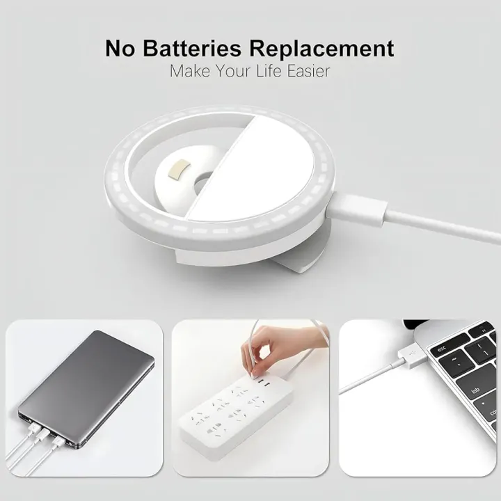 Rechargeable%20Portable%20Clip-on%20Selfie%20Ring%20Light%20With%2036%20LED%20for%20iPhone/Android%20Phone%20Photography%20Camera%20Video%20%7C%203%20Adjustable%20Light%20Modes%20-%20Image%209