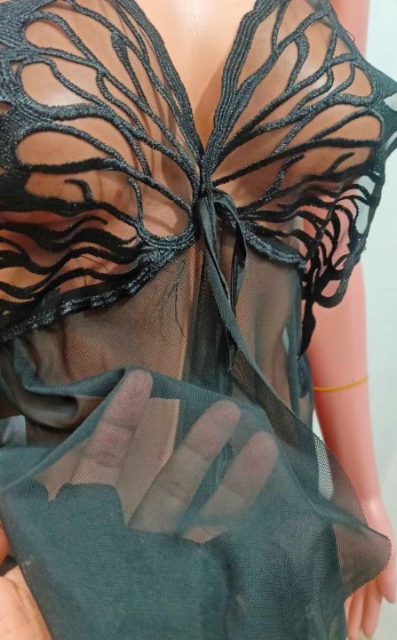 Butterfly%20Design%20And%20Beautiful%20Nighty%20for%20Honeymoon%20Sleepwear%20woman%20Night%20Dress%20Use%20-%20Image%2010