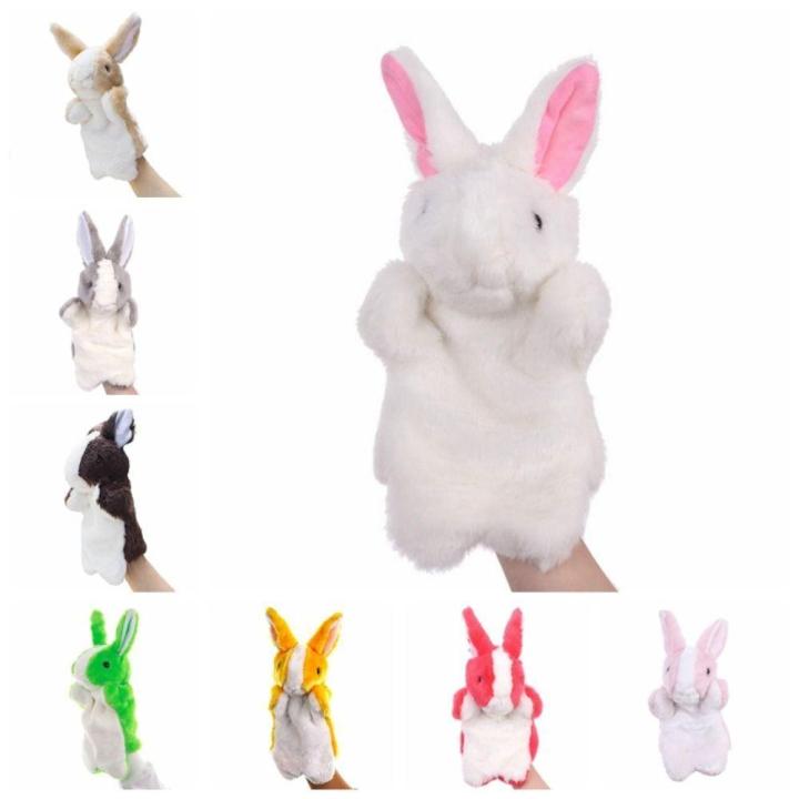 Bunny%20Puppet%20Washable%20Soft%20Plush%20Stuffed%20Rabbit%20Rabbit%20Hand%20Puppet%20Skin-Friendly%20Cuddly%20Plush%20Hand%20Puppet%20for%20Kids%20Easter%20-%20Image%203
