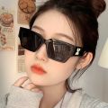 2022 New Fashion Square Sunglasses Personality Snowflake Glasses Korean Street Eyewear Trend. 