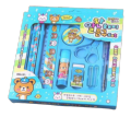 Kids Stationery Set For Girls and Boys-9pcs Set. 