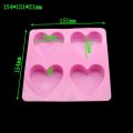 【Cathery Baby Store】Cavities Silicone Mold Handmade Soap Modeling And Love Chocolate Cake Decorating Tools Diy Baking Tools. 